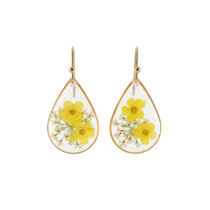 Dried Flower Earrings
