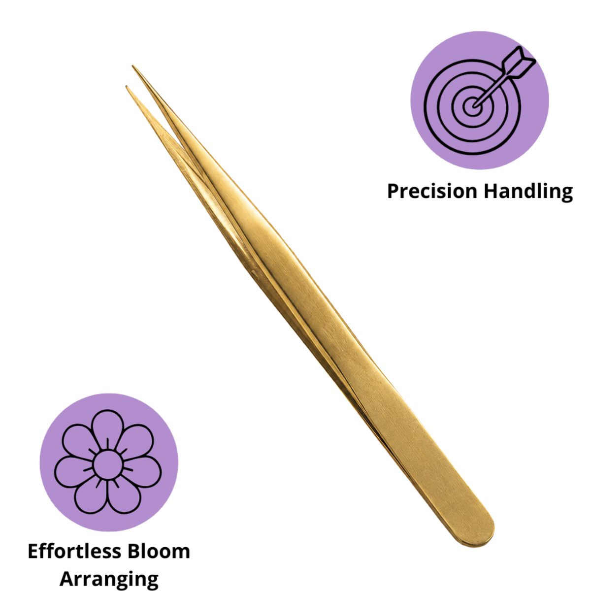 Mini Flower Press Tweezers